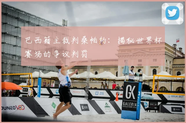 巴西籍主裁判桑帕约：揭秘世界杯赛场的争议判罚